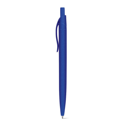 CAMILA. Wheat straw fibre and ABS ball pen with clip